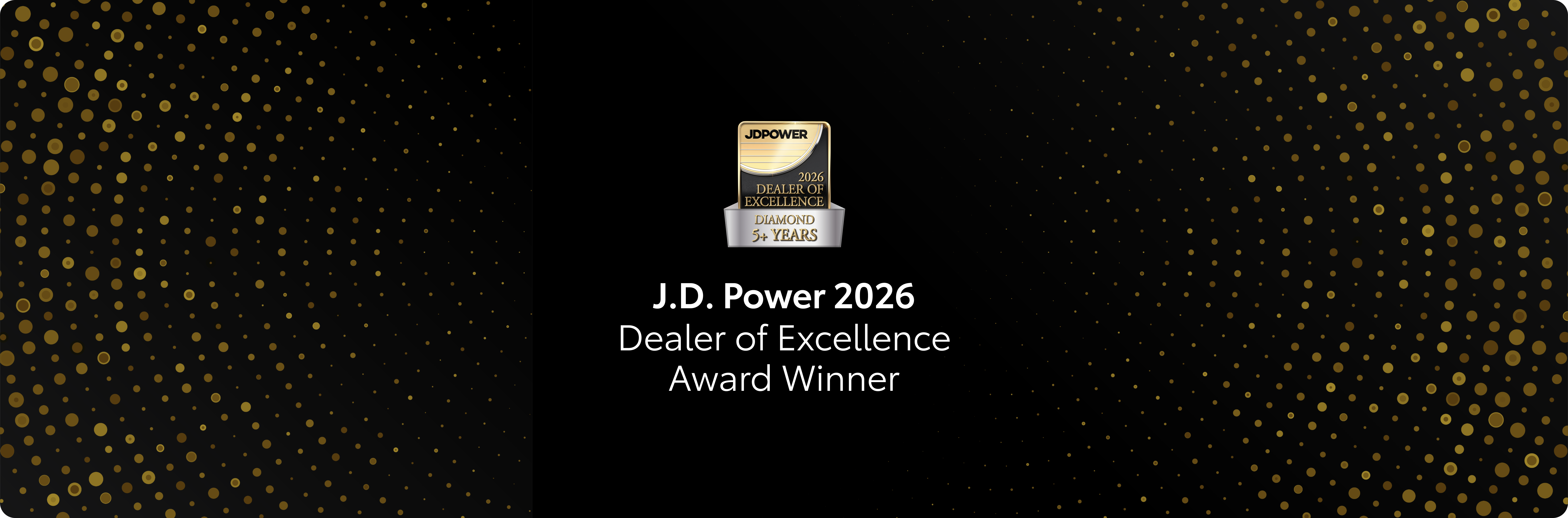 Distintivo Diamante J.D. Power 2026 Concesionario de Excelencia
