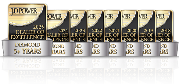 J.D. Power 8 Years Diamond Recognition